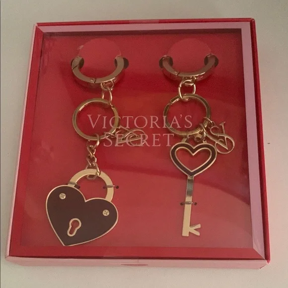 Victoria's Secret Bag Charms/Keychains Set - Picture 1 of 4